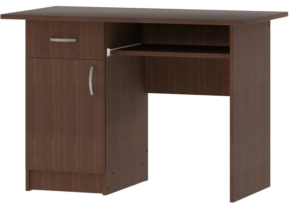 Birou Togo, 1 Sertar, O Usa, Wenge, 110 x 60 x 75 cm