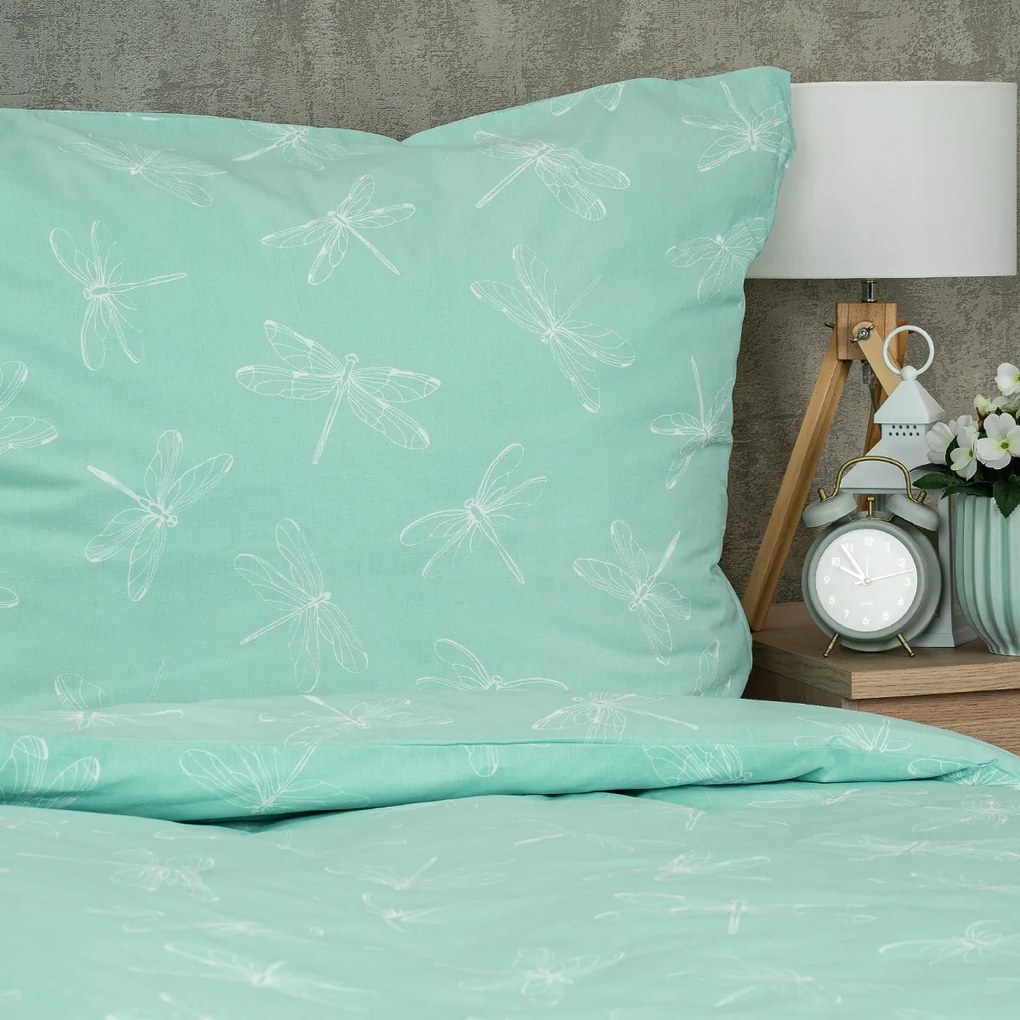 Lenjerie de pat din bumbac 4Home Dragonfly , 140 x 200 cm, 70 x 90 cm, 140 x 200 cm, 70 x 90 cm