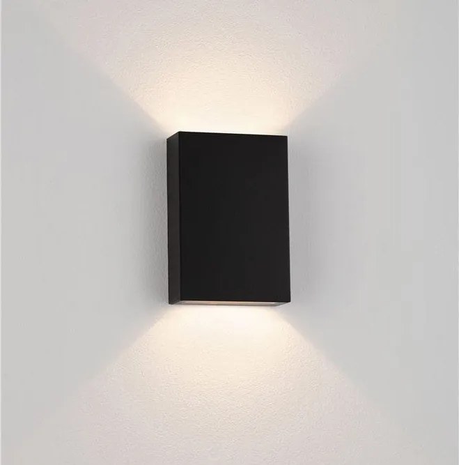 Aplica lumina ambientala pentru fatade IP65 SAM negru