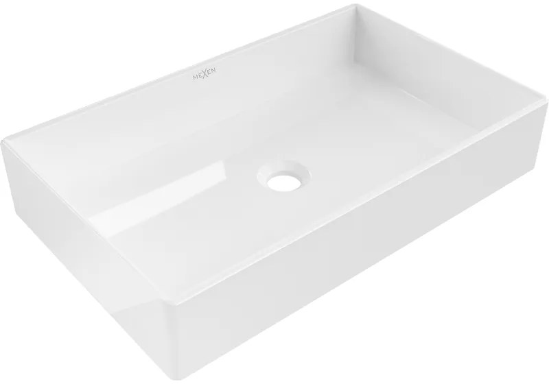 Mexen Goya chiuvetă pe blat 60 x 37 cm, Albă - 22186000