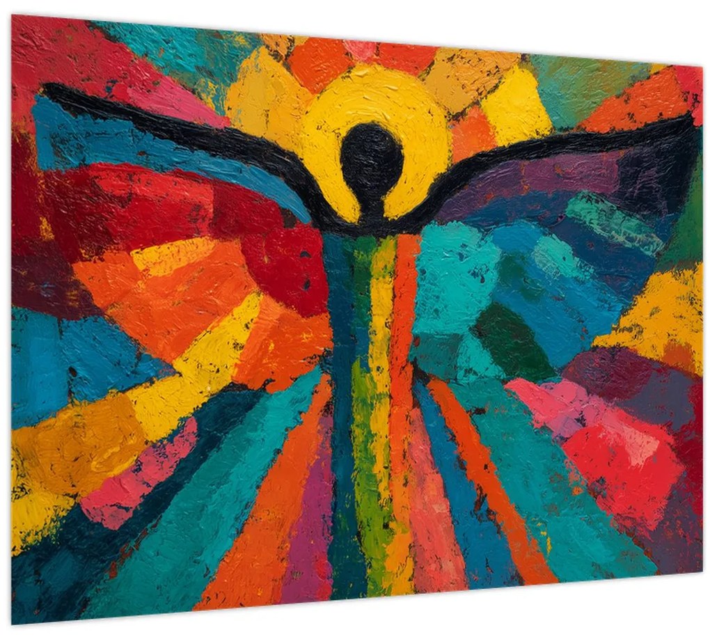 Tablou - Înger pictat (70x50 cm)