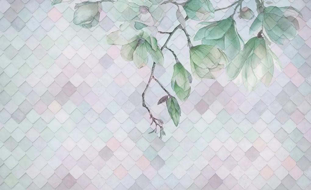 Fototapet - Floare magnolie (254x184 cm), în 8 de alte dimensiuni noi