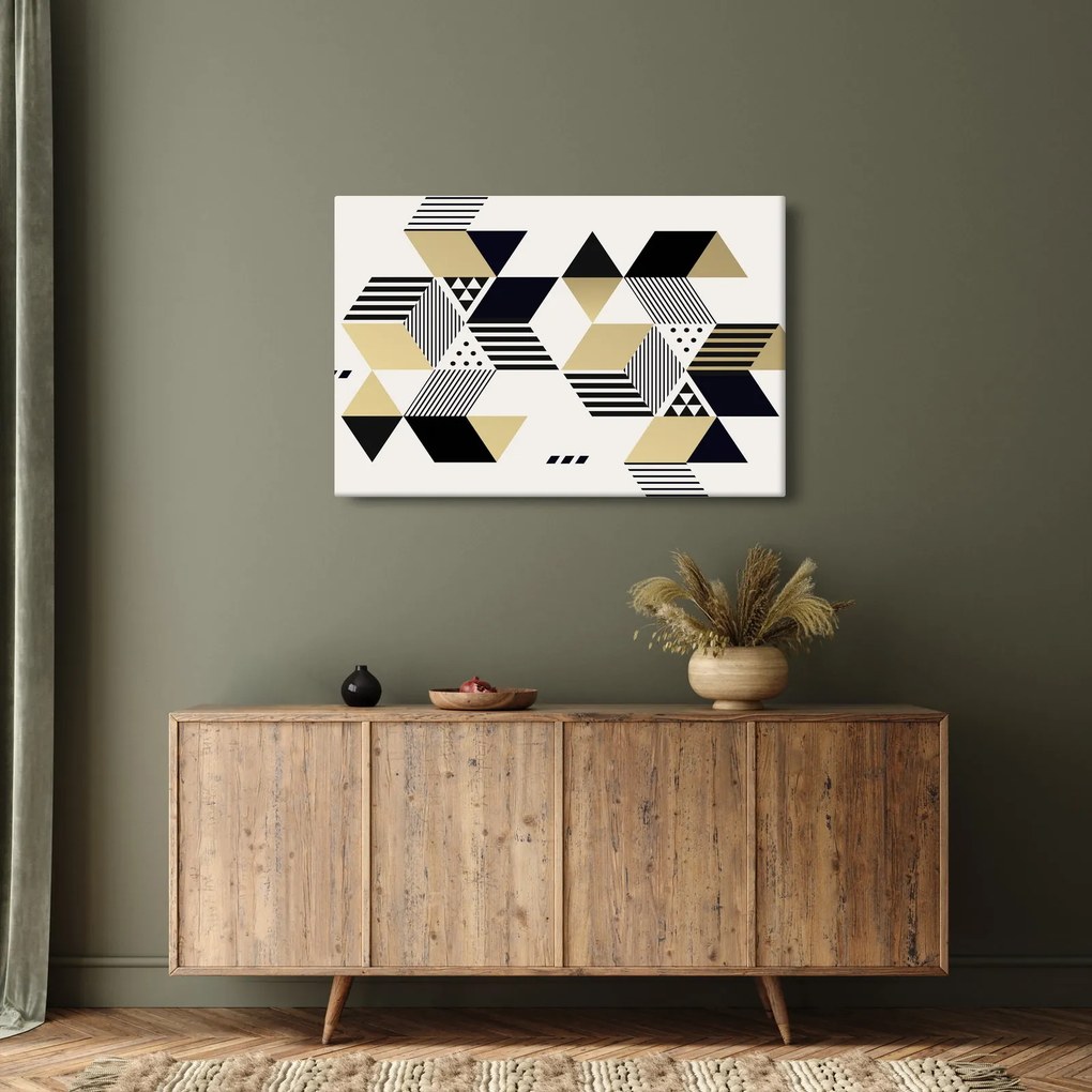 Tablou - Forme geometrice N⁰1 (90x60 cm)