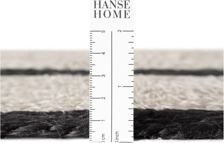 Covor în culoare naturală deschisă reversibil/țesut manual rotund din iută ø 150 cm Lina – Hanse Home