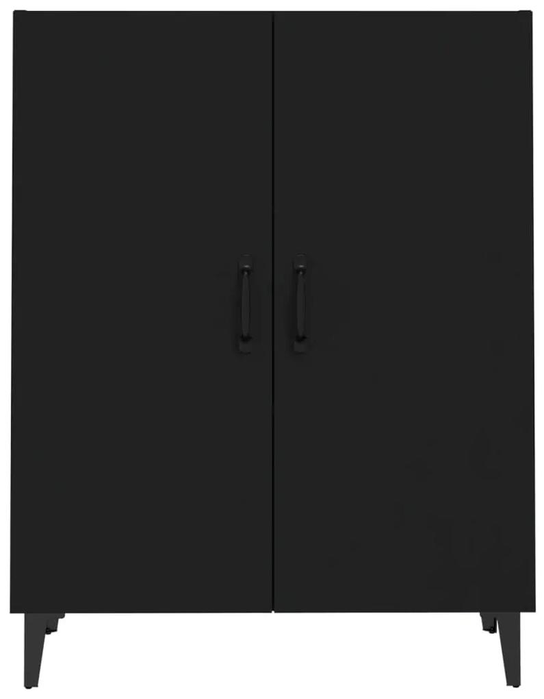 Servanta, negru, 70x34x90 cm, lemn prelucrat 1, Negru