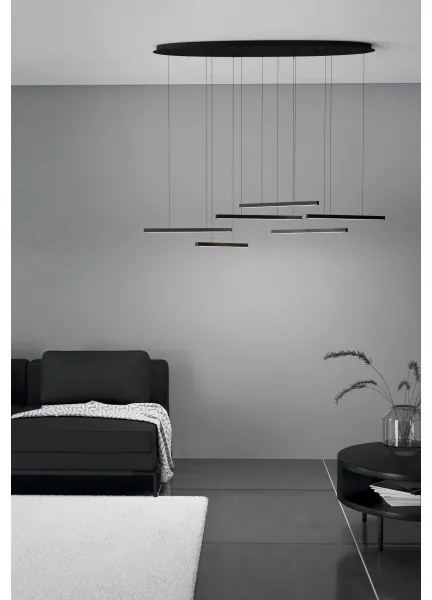 Lustră LED dimabilă pe cablu Eglo 39915 LINDOZA 6xLED/8,4W/230V 3000K