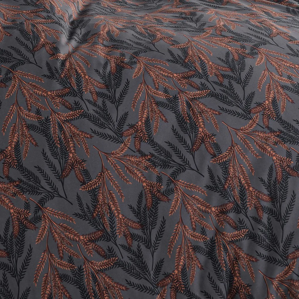 Lenjerie de pat din bumbac renforce 4Home MidnightFern , 140 x 200 cm, 70 x 90 cm