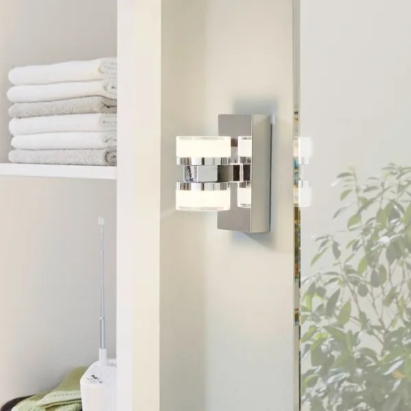Aplică LED pentru baie Eglo 94651 ROMENDO 2xLED/4,5W/230V IP44