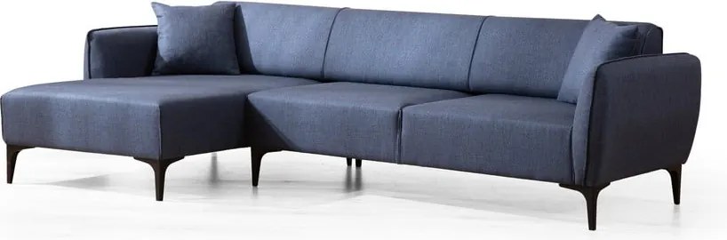 Colțar albastru Belissimo, colțul din stânga – Balcab Home