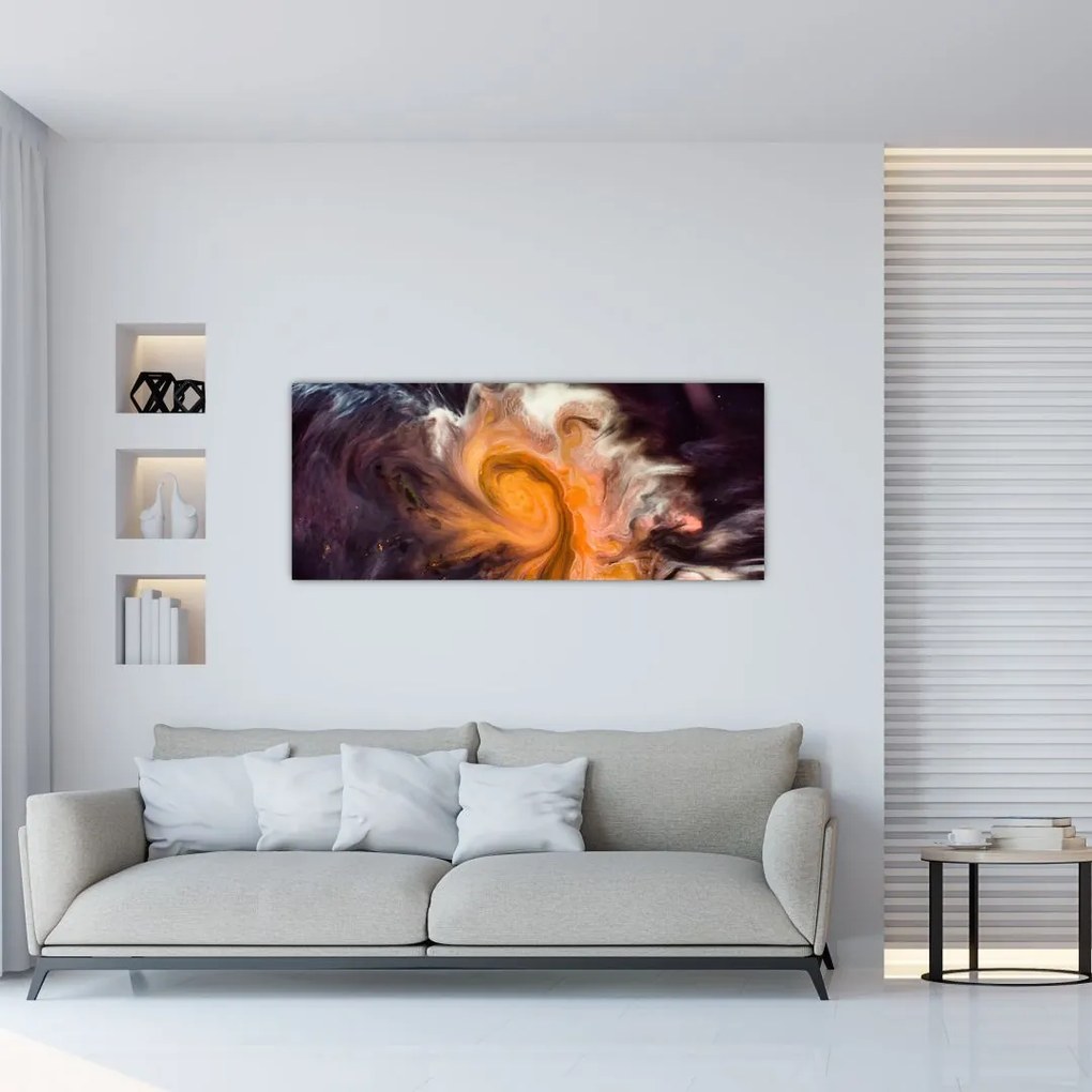 Tablou abstract - universul (120x50 cm), în 40 de alte dimensiuni noi