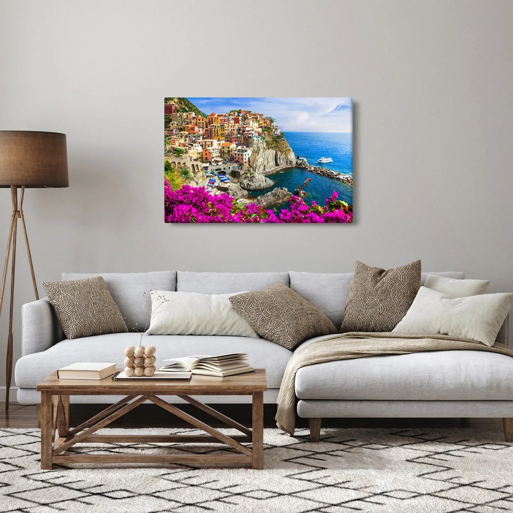 Tablou - Satul italian Manarola (90x60 cm)