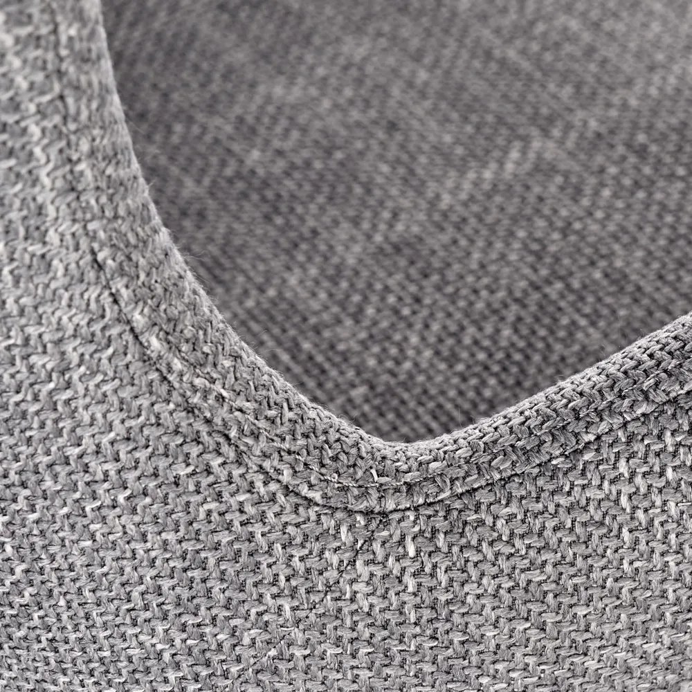 Scaun de bucaterie Kade, gri/negru