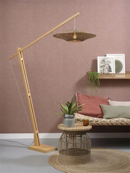 Lampadar din bambus Bali M natur, 60cm