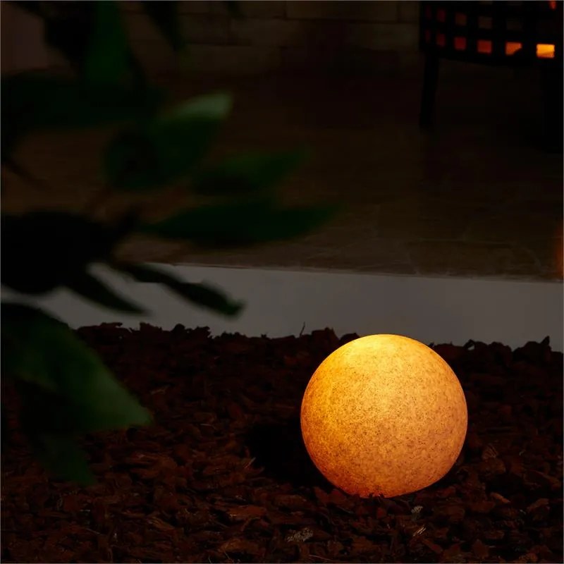 Sand Shine S lampă glob în aer liber Ø20cm gresie