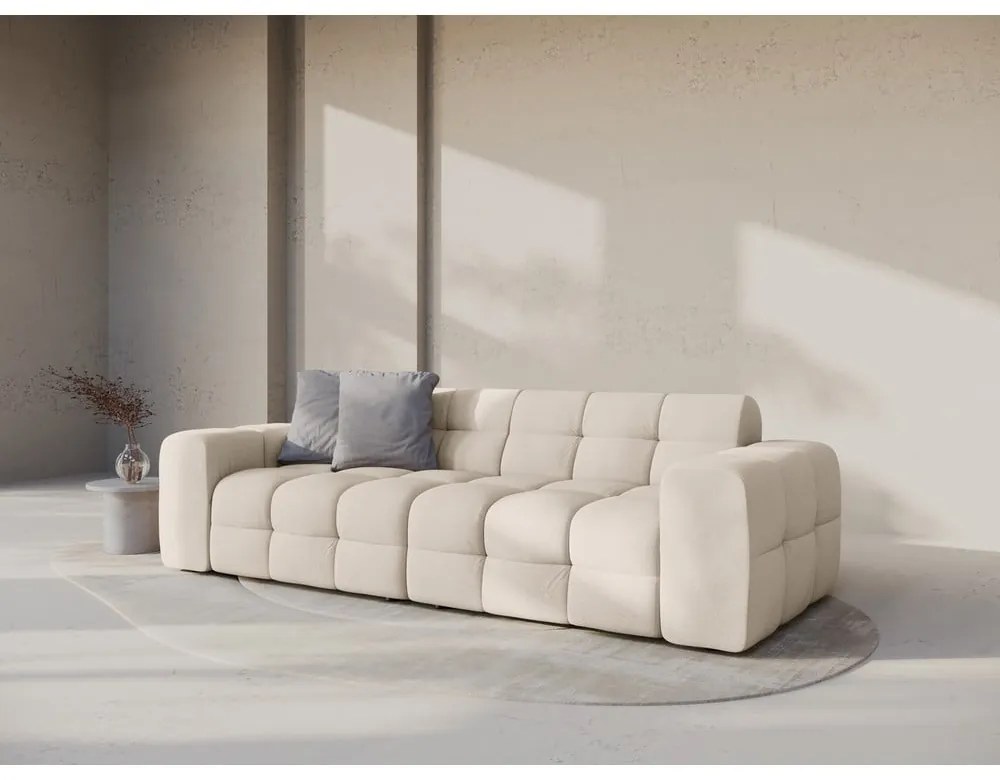 Canapea bej 255 cm Kendal – Micadoni