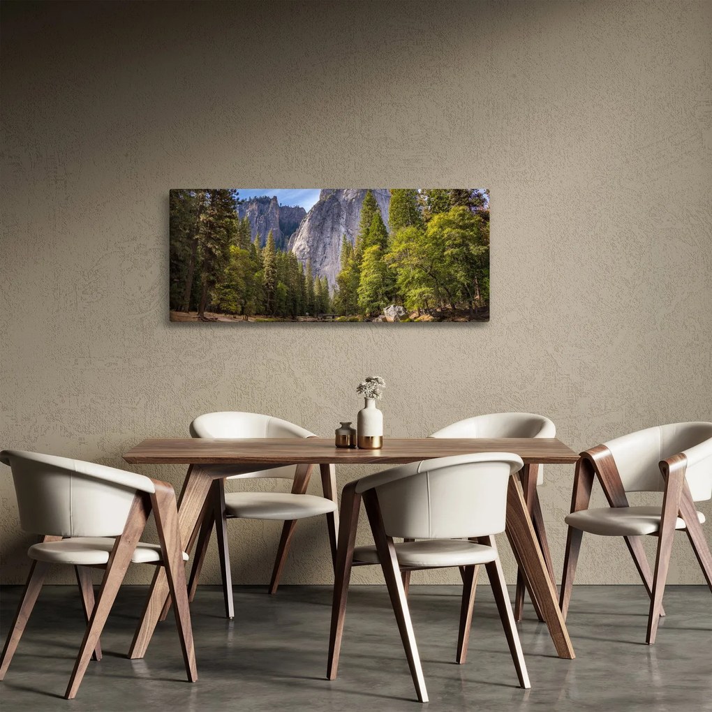 Tablou - Sub Piatra Yosemite (120x50 cm)
