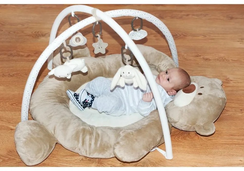 PlayTo Play pătură cu melodie Teddy Bear, 90 x 37cm