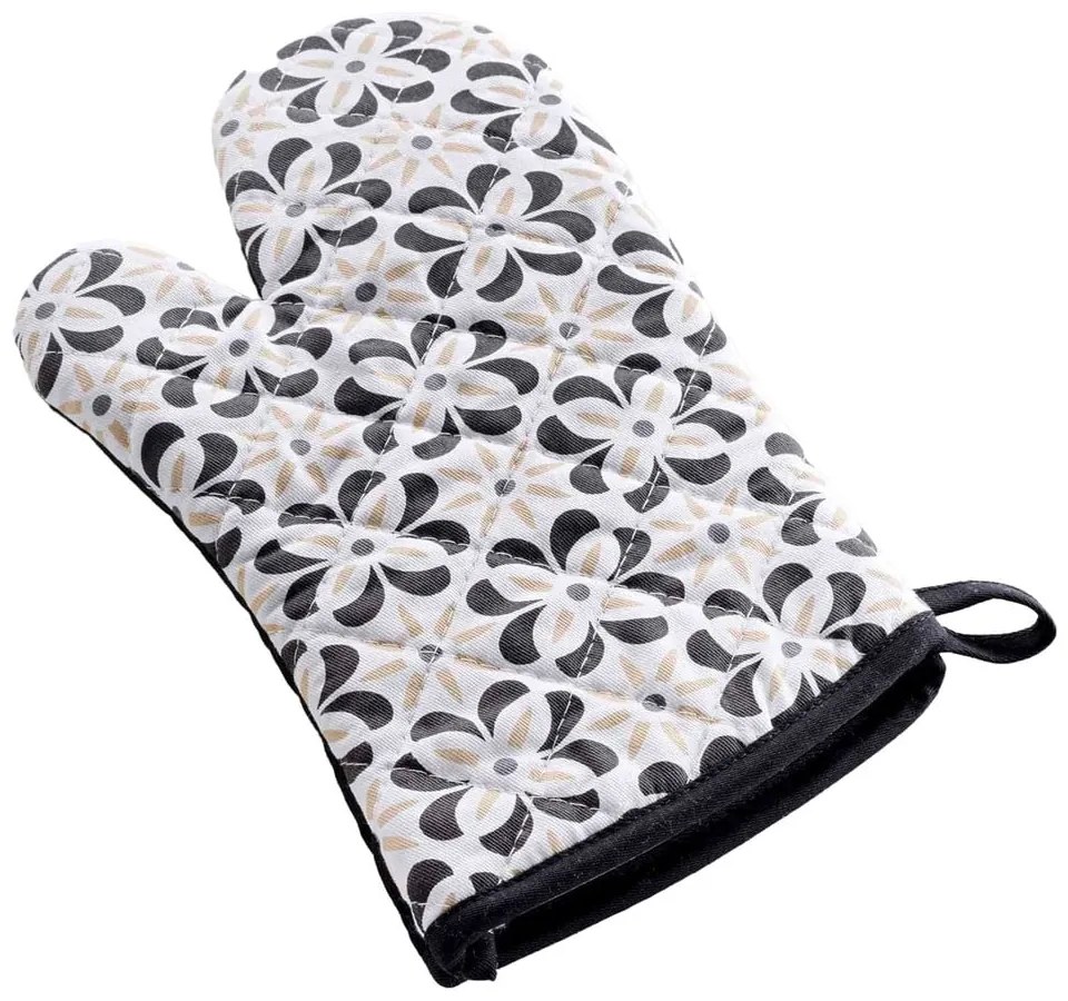 Mănușă de bucătărie din bumbac, din silicon Solaris – douceur d'intérieur