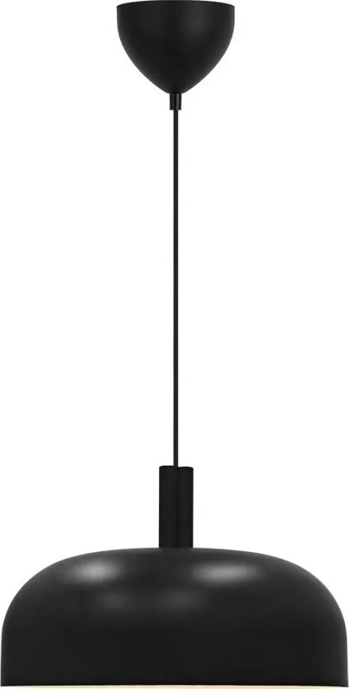 Nordlux - Pendul pe cablu SANDRO, 1xE27/15W/230V, Ø 40 cm, negru