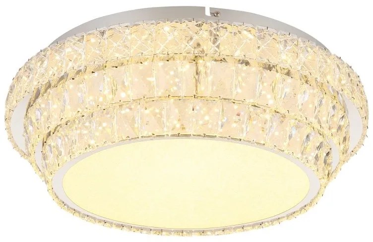 Lustra aplicata, Cristale K5, LED CCT, Telecomanda KLARA 50cm 68157-48 GL