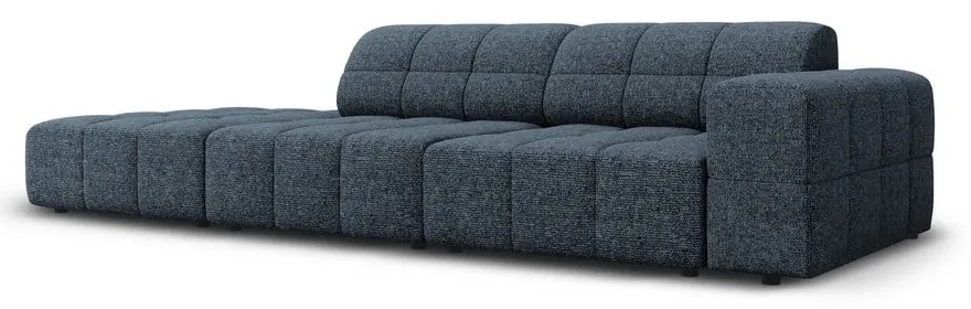 Șezlong albastru (cu colț pe partea dreaptă) Chicago – Cosmopolitan Design