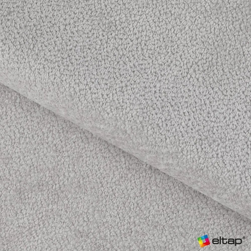 Pat matrimonial gri tapițat cu spațiu de depozitare cu somieră 180x200 cm Dizzle – ELTAP