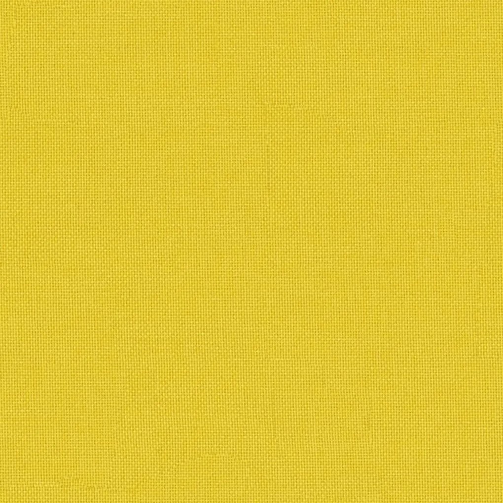 Panouri de perete, 12 buc., galben, 60x15 cm, textil, 1,08 m   12, Galben, 60 x 15 cm