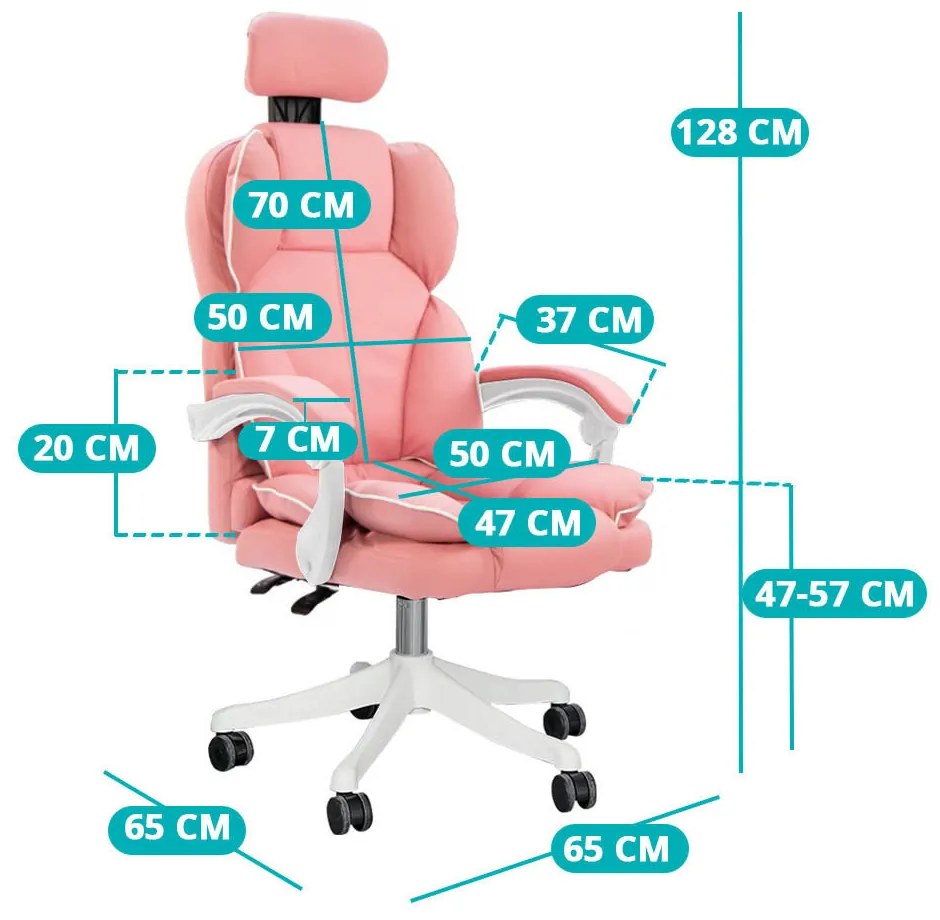 Scaun rotativ directorial Lux-roz
