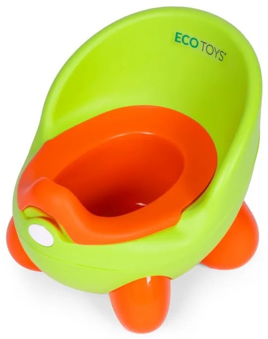 Ghiveci cu inserție detașabilă, picioare anti-alunecare verde