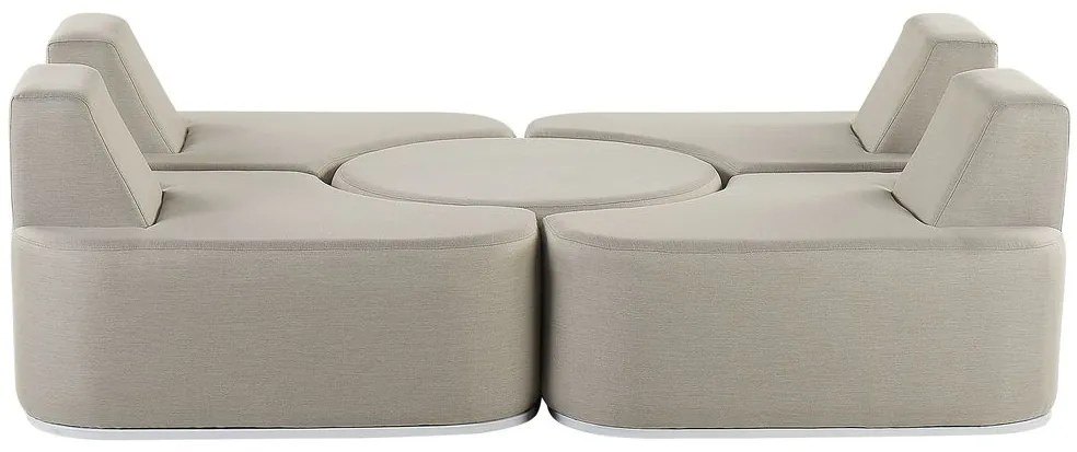 Set mobilier de grădină Fabry (gri). 1078833