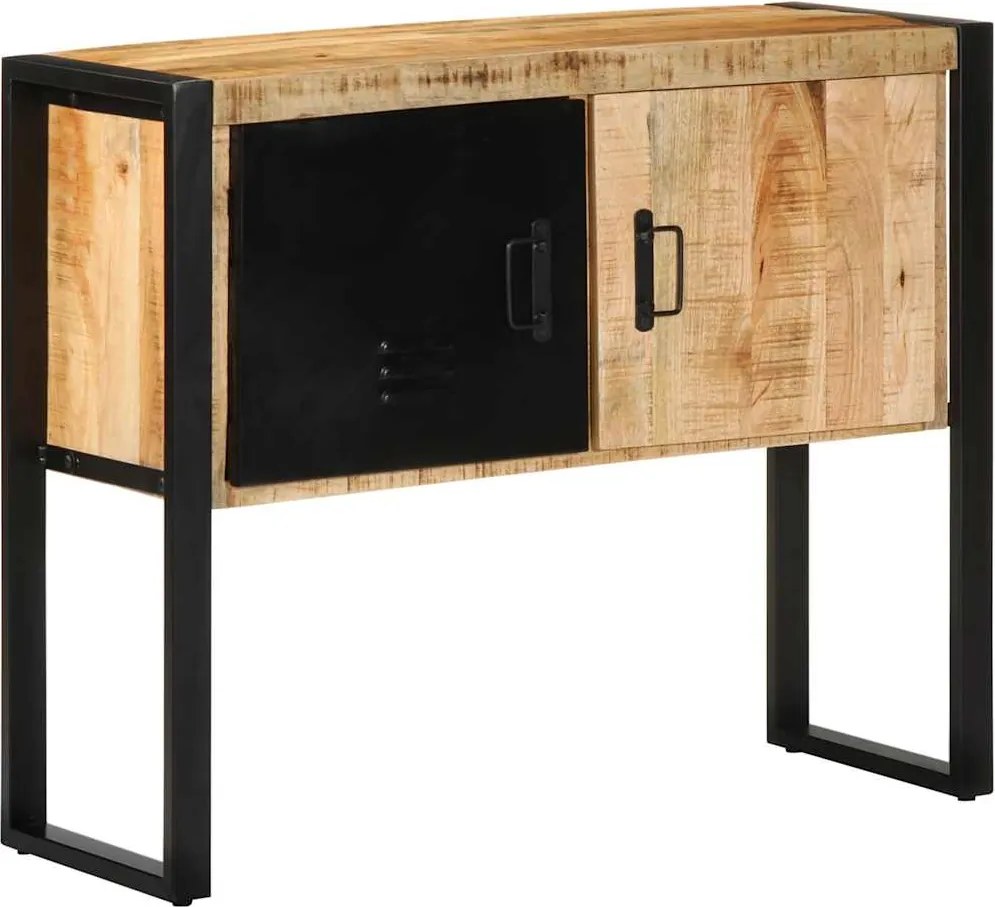 vidaXL Consolă 90x35x75 cm din lemn masiv de mango