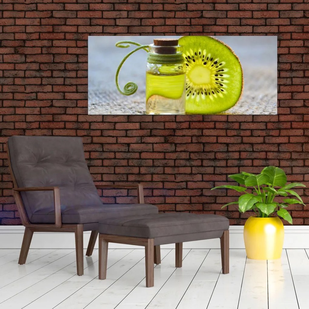 Tablou - detaliu kivi tăiat (120x50 cm)