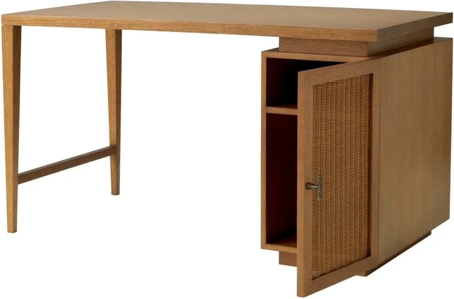 Birou Design LUX, Lemn, Rattan, Borchard