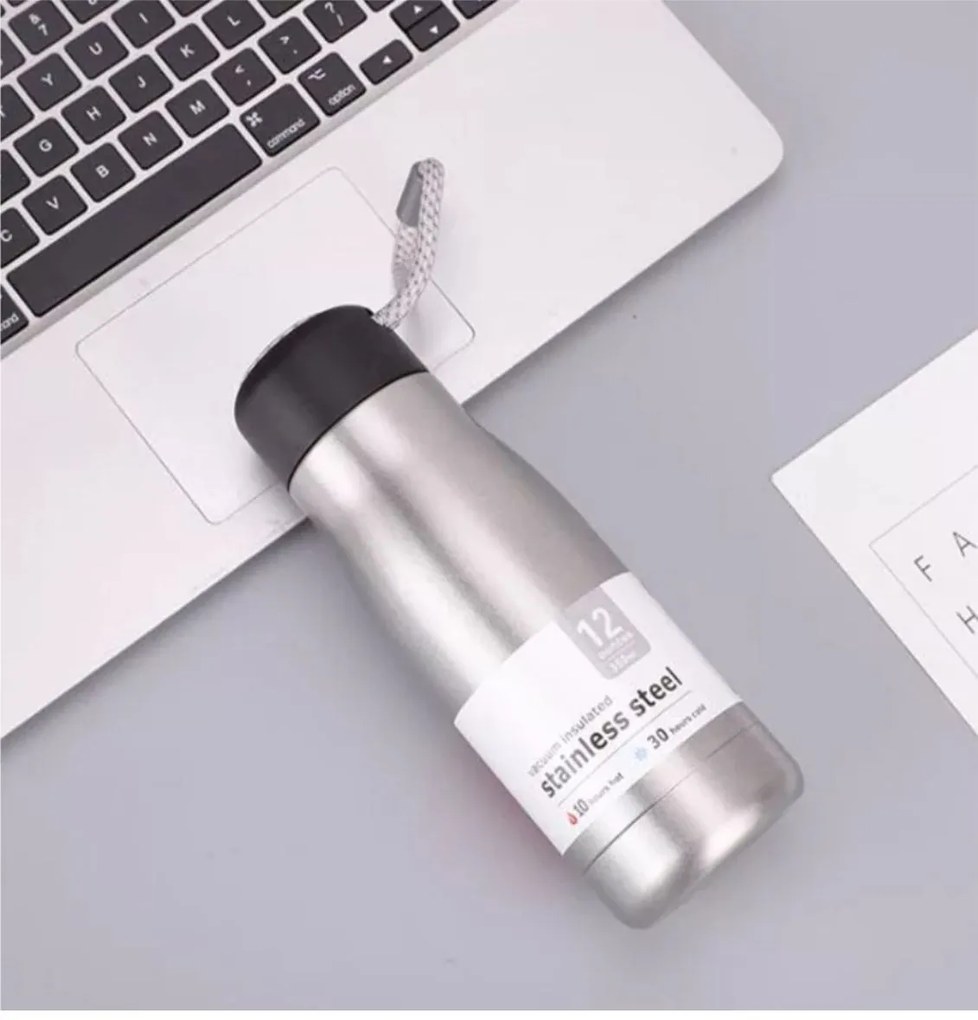 Termos Sport Bottle cu perete dublu din inox, 350 ml