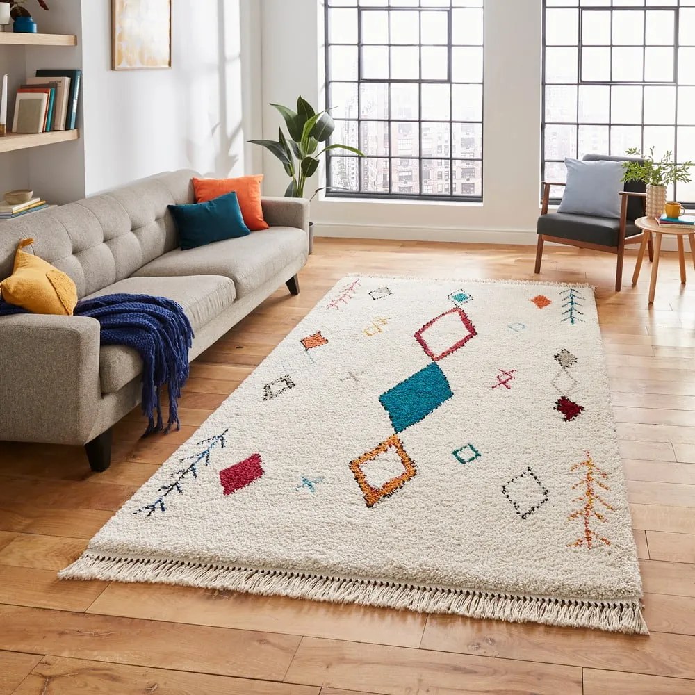 Covor bej 220x160 cm Boho - Think Rugs