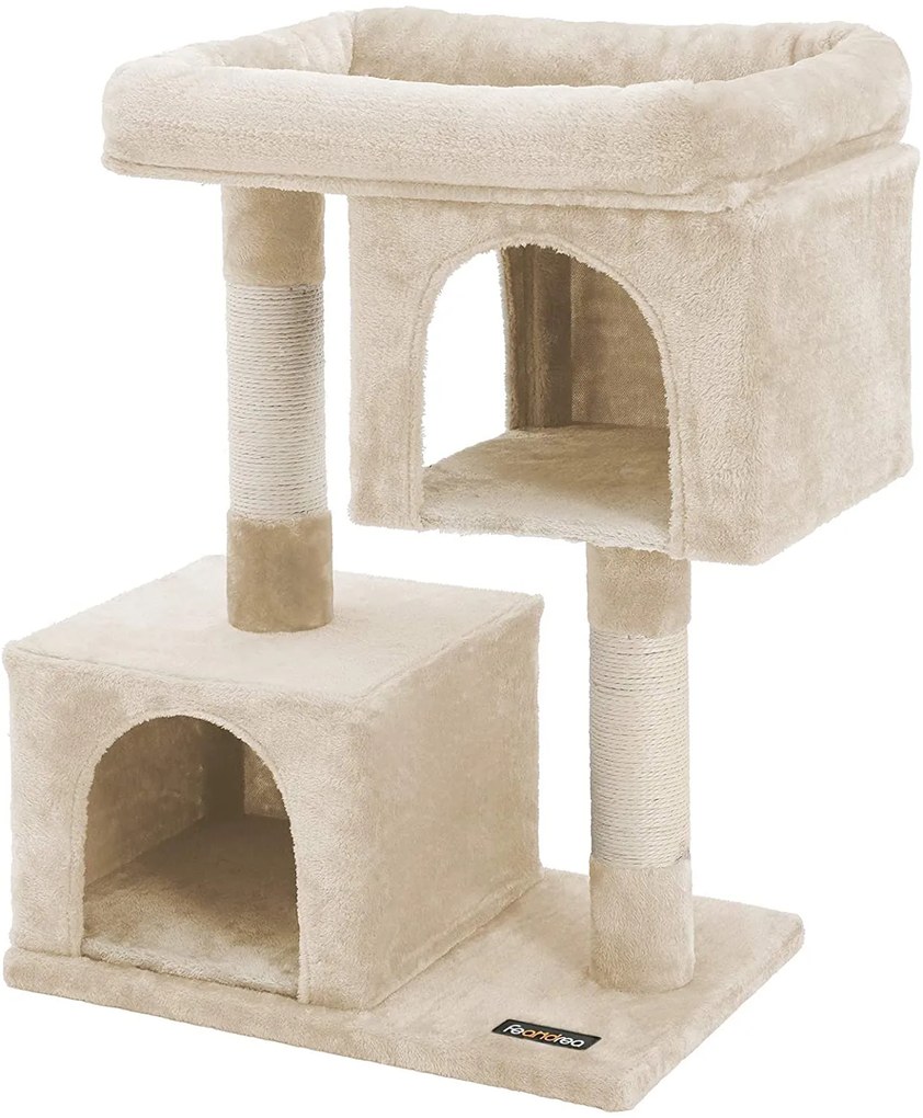 Ansamblu de joaca pentru pisici Bej 84 cm