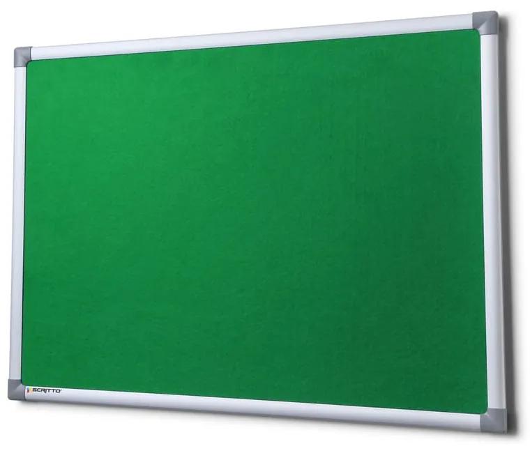 Avizier textil SICO 90 x 60 cm, verde