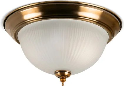 BRILAGI - Plafonieră FRESCO 2xE27/40W/230V Ø 28 cm alamă