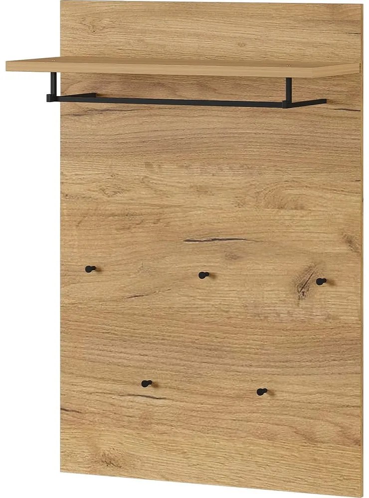 Panou de agățat diverse în culoare naturală cu aspect de lemn de stejar Fremont – Germania