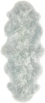 Covor Temperance, alb, 58 x 86 cm