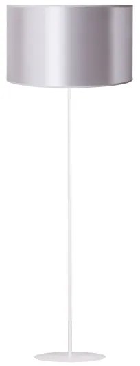 Lampadar Duolla CANNES 1xE27/15W/230V d. 45 cm argintiu/cupru/alb