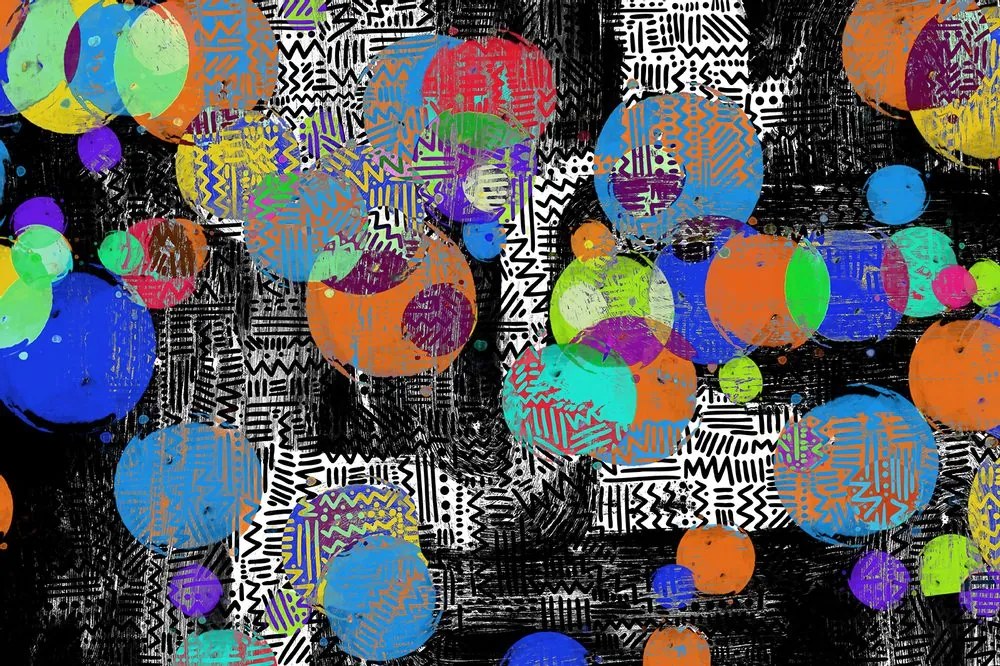 Tapet compoziție abstractă