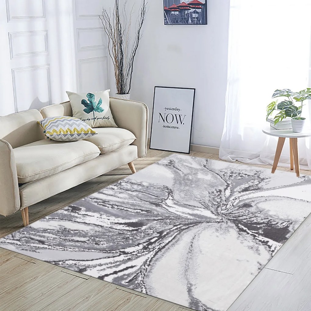 Covor Modern Living , Dormitor Dreptunghiular Eliza 0932A Crem (Alege dimensiunea: 200 x 300)