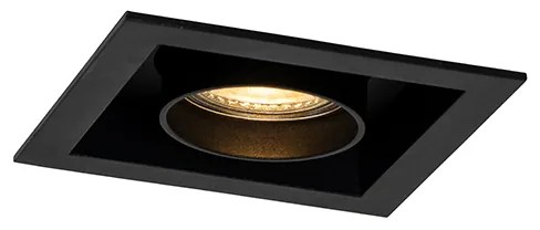 Spotlight modern îngropat negru reglabil - Roof