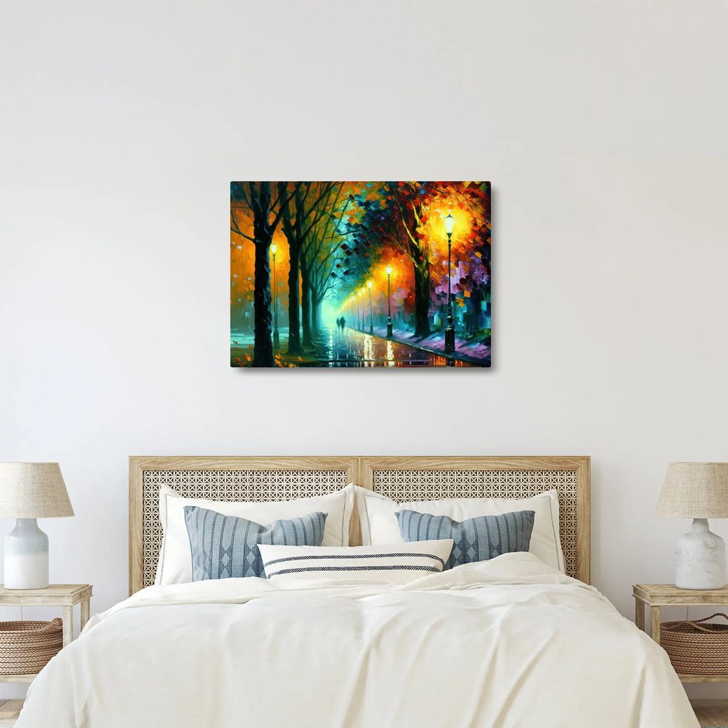 Tablou - Plimbare de noapte (70x50 cm)