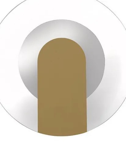 Searchlight 95410GO - Aplică de perete TARGET LED/7W/230V, aurie