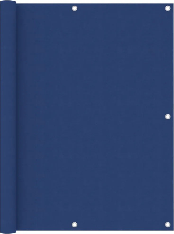 vidaXL Paravan pentru balcon, albastru, 120x300 cm, țesătură Oxford