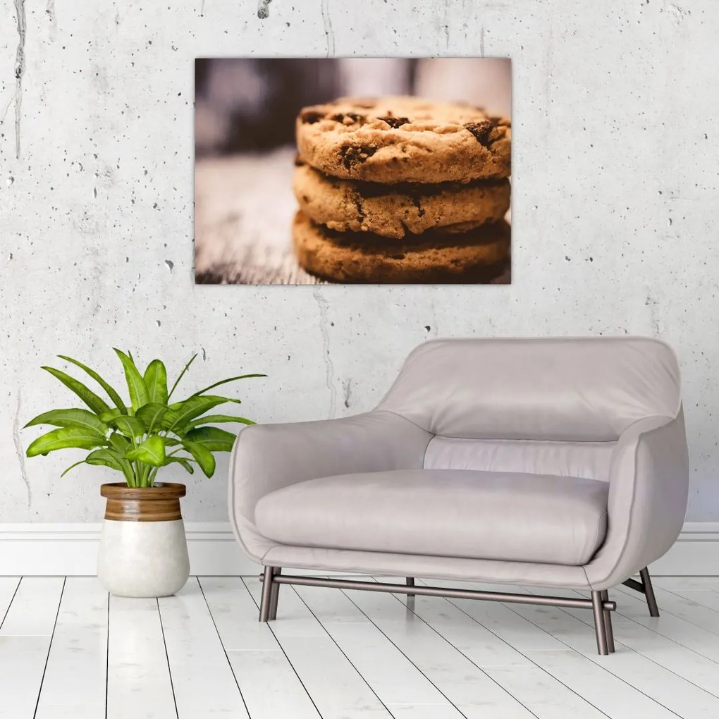 Tablou cu biscuiți cookies (70x50 cm), în 40 de alte dimensiuni noi