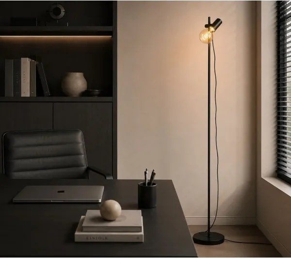Rabalux 74085 - Lampadar ALENITH 1xE27/60W/230V negru