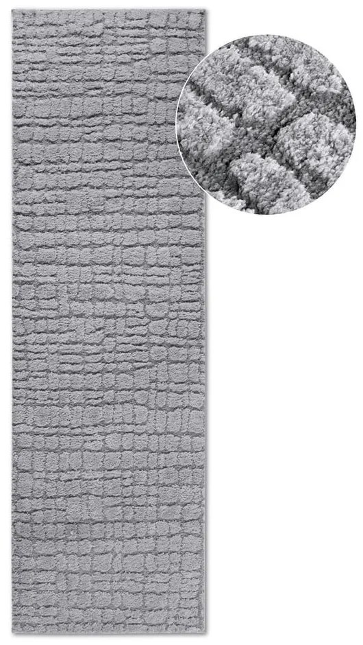 Covor tip traversă gri 80x240 cm Artistique Light Grey – Elle Decoration